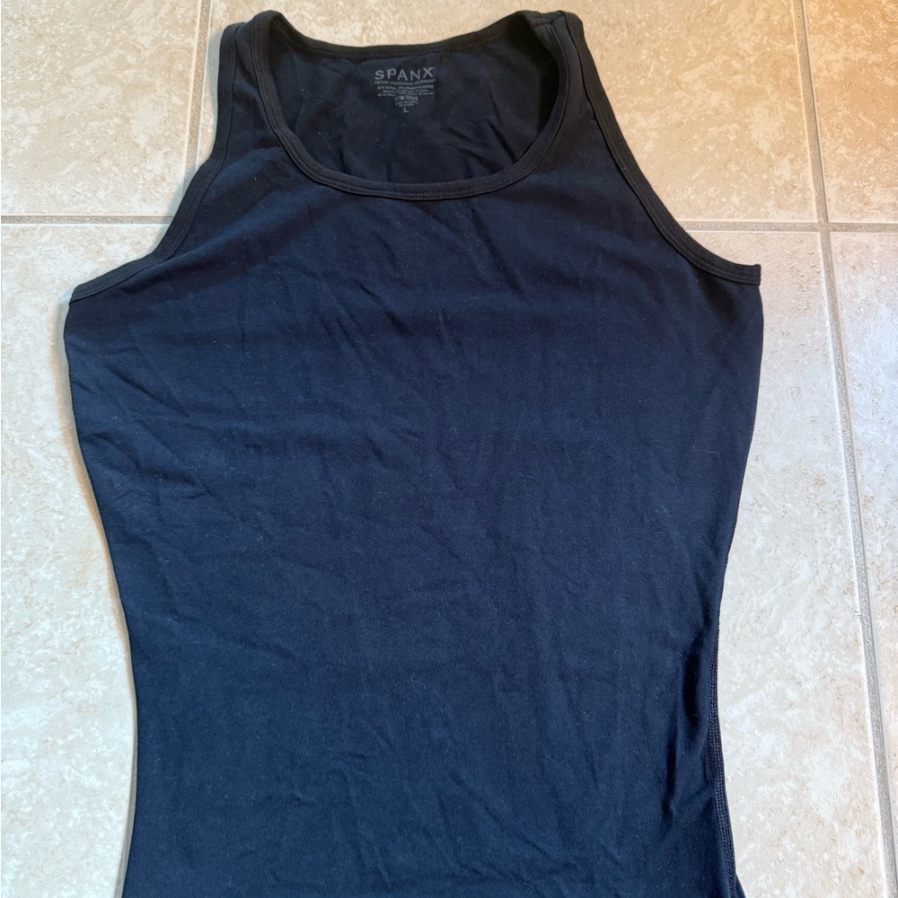 SPANX Classic Black Sleeveless Top